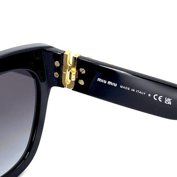 New! MIU MIU Sunglasses SMU01Y 1AB-5D1, Authentic - Picture 11 of 14